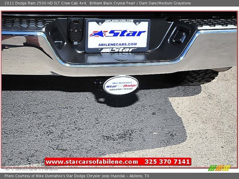 Brilliant Black Crystal Pearl / Dark Slate/Medium Graystone 2011 Dodge Ram 2500 HD SLT Crew Cab 4x4