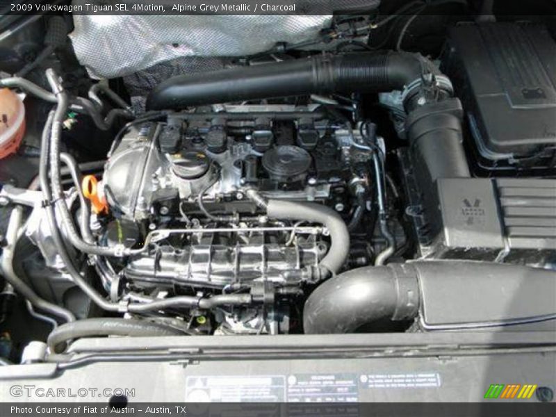 Alpine Grey Metallic / Charcoal 2009 Volkswagen Tiguan SEL 4Motion