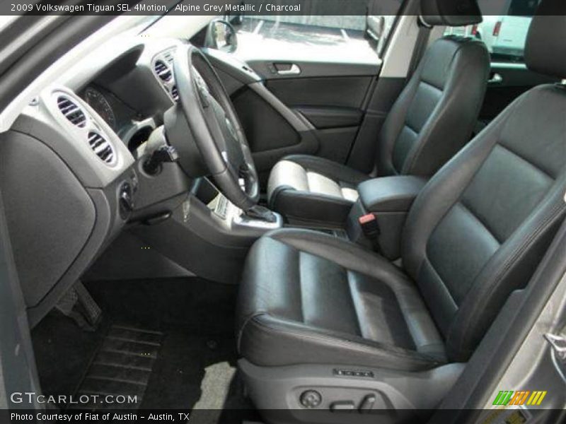 Alpine Grey Metallic / Charcoal 2009 Volkswagen Tiguan SEL 4Motion