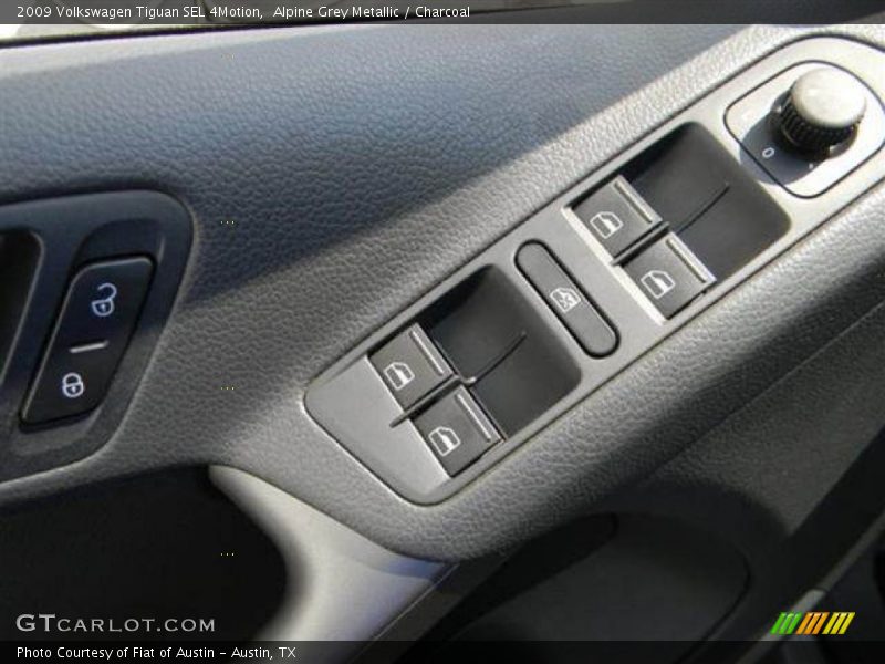 Alpine Grey Metallic / Charcoal 2009 Volkswagen Tiguan SEL 4Motion