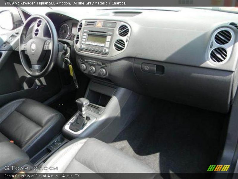 Alpine Grey Metallic / Charcoal 2009 Volkswagen Tiguan SEL 4Motion