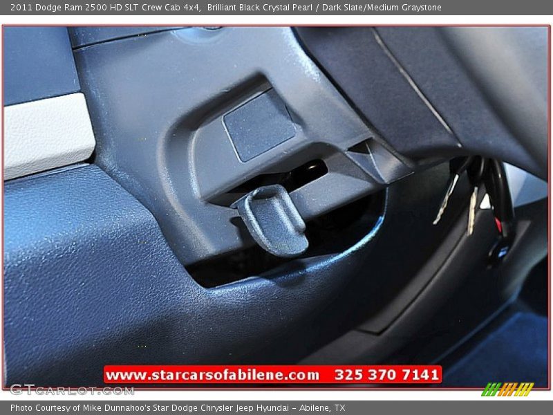 Brilliant Black Crystal Pearl / Dark Slate/Medium Graystone 2011 Dodge Ram 2500 HD SLT Crew Cab 4x4