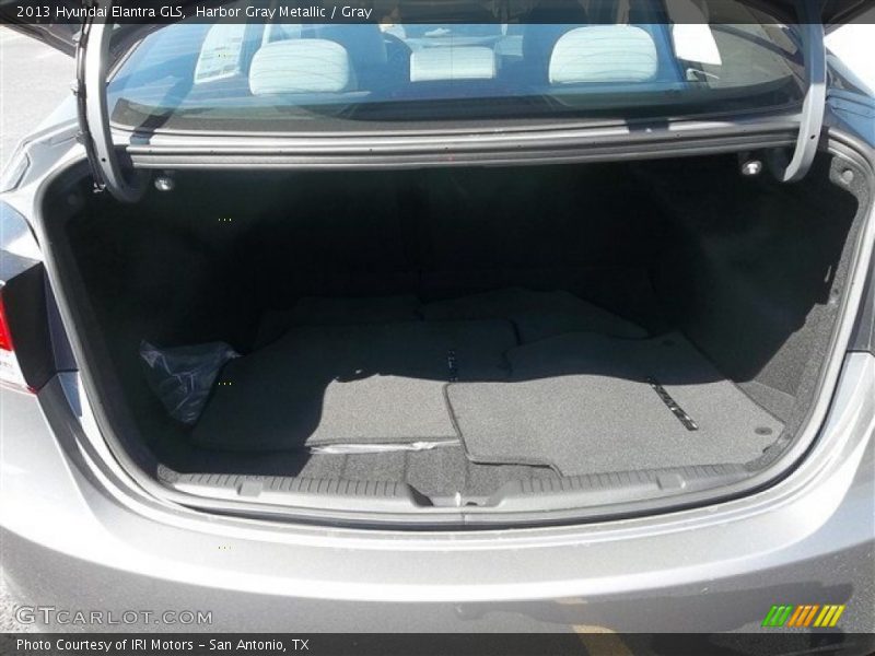 Harbor Gray Metallic / Gray 2013 Hyundai Elantra GLS