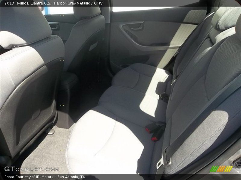 Harbor Gray Metallic / Gray 2013 Hyundai Elantra GLS