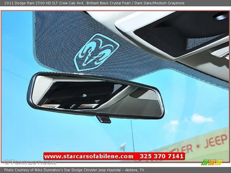 Brilliant Black Crystal Pearl / Dark Slate/Medium Graystone 2011 Dodge Ram 2500 HD SLT Crew Cab 4x4