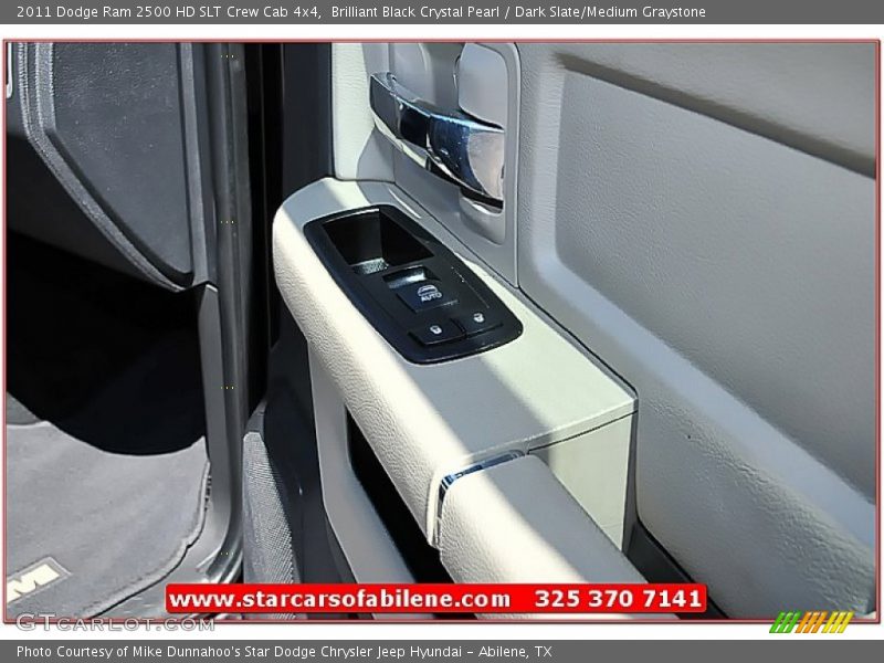 Brilliant Black Crystal Pearl / Dark Slate/Medium Graystone 2011 Dodge Ram 2500 HD SLT Crew Cab 4x4