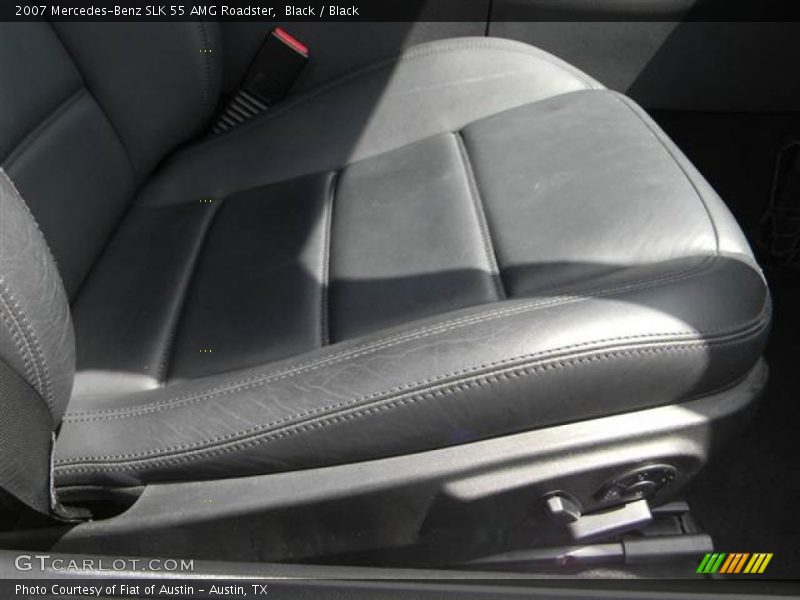 Front Seat of 2007 SLK 55 AMG Roadster