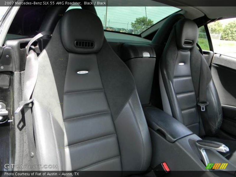  2007 SLK 55 AMG Roadster Black Interior