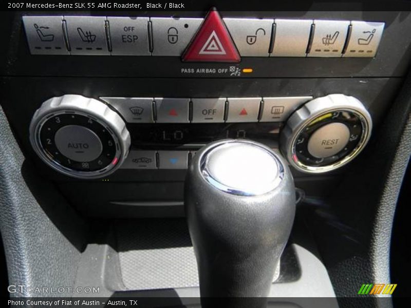 Black / Black 2007 Mercedes-Benz SLK 55 AMG Roadster