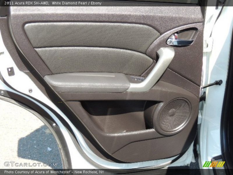 White Diamond Pearl / Ebony 2011 Acura RDX SH-AWD