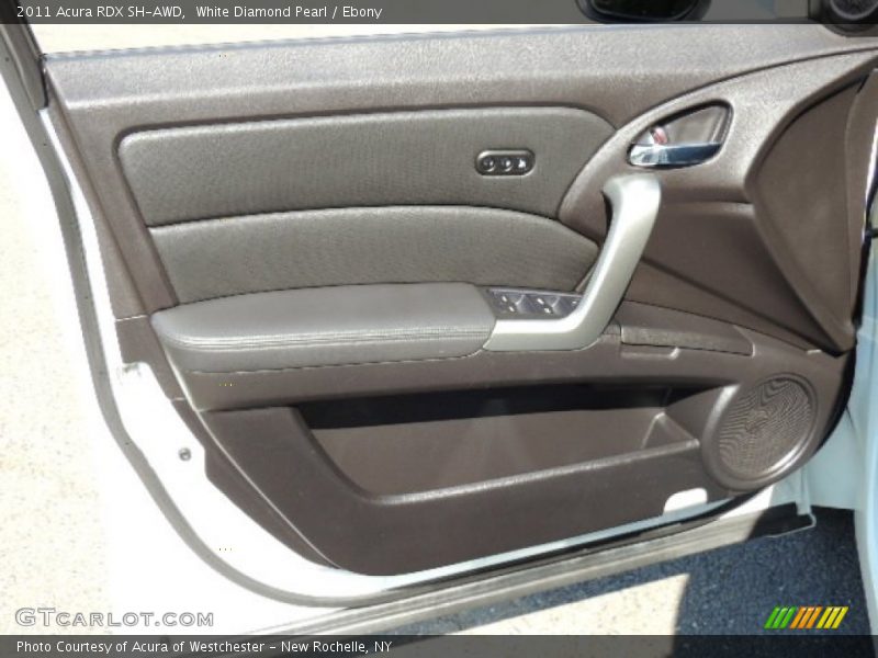 White Diamond Pearl / Ebony 2011 Acura RDX SH-AWD