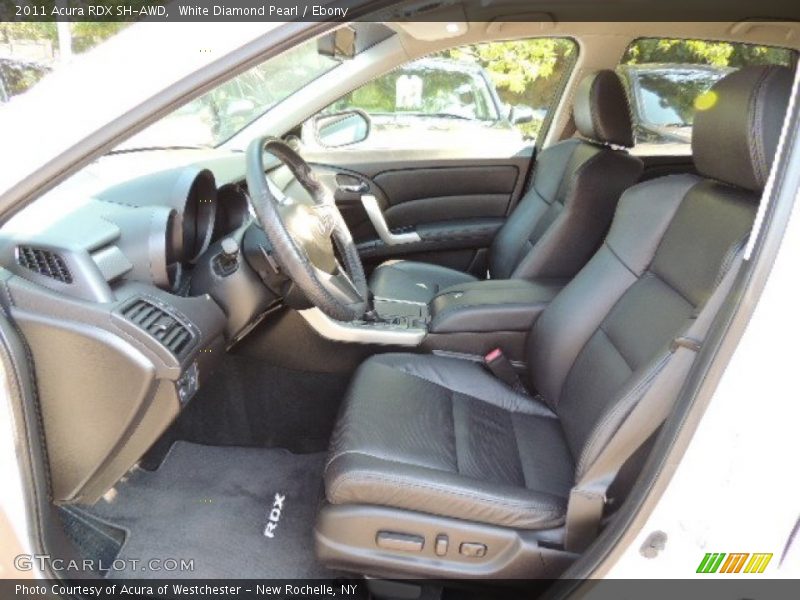 White Diamond Pearl / Ebony 2011 Acura RDX SH-AWD