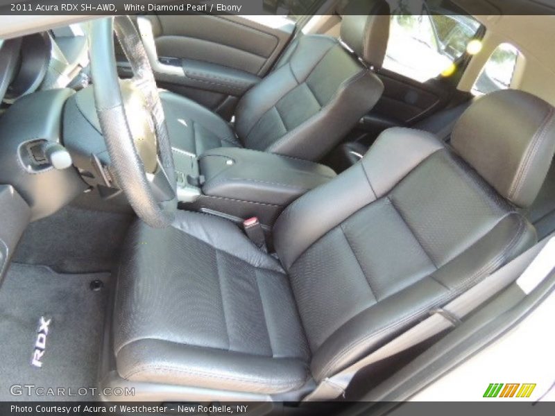 White Diamond Pearl / Ebony 2011 Acura RDX SH-AWD