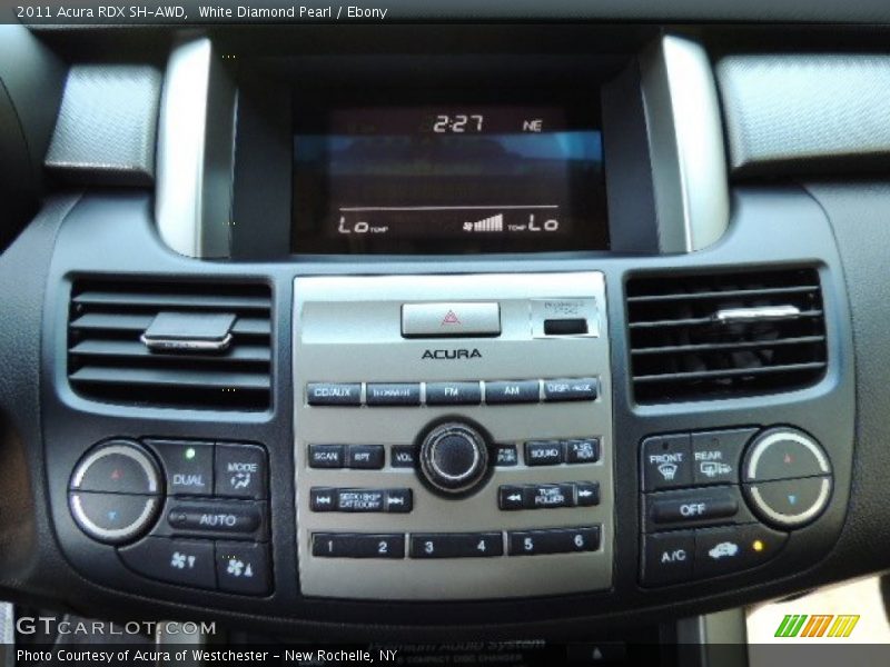 Controls of 2011 RDX SH-AWD