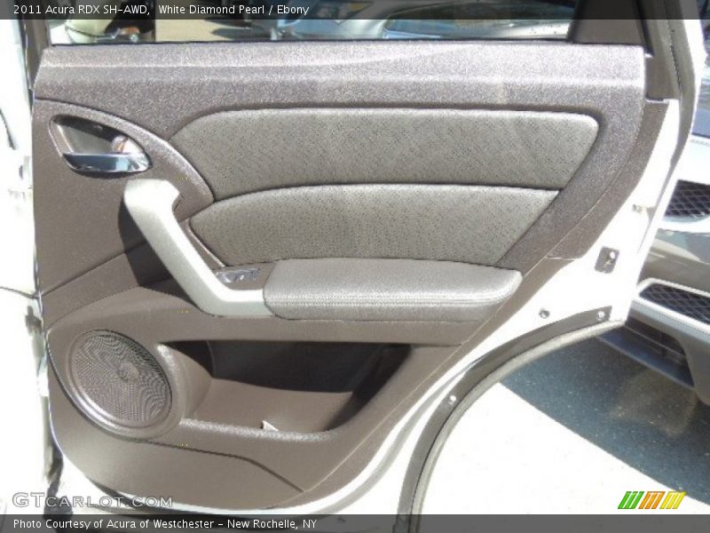 White Diamond Pearl / Ebony 2011 Acura RDX SH-AWD