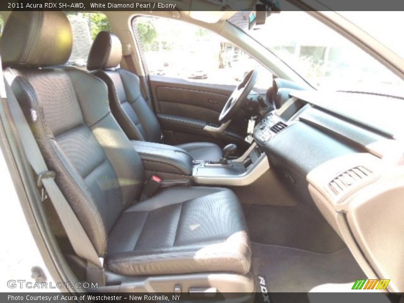 White Diamond Pearl / Ebony 2011 Acura RDX SH-AWD