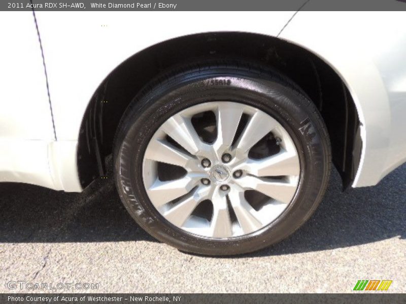 White Diamond Pearl / Ebony 2011 Acura RDX SH-AWD