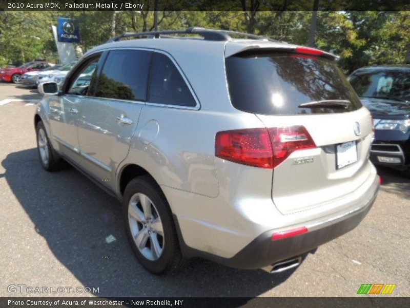 Palladium Metallic / Ebony 2010 Acura MDX