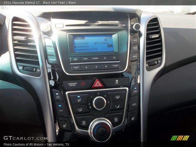 Controls of 2013 Elantra GT