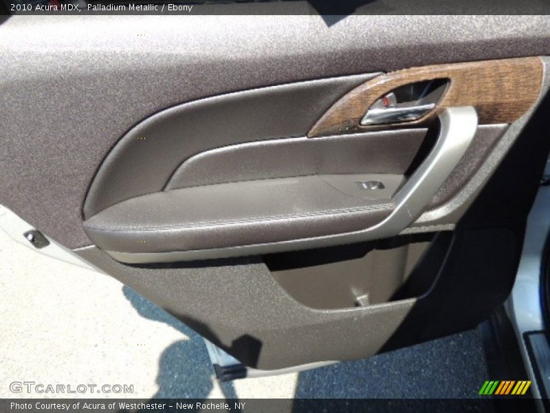 Palladium Metallic / Ebony 2010 Acura MDX