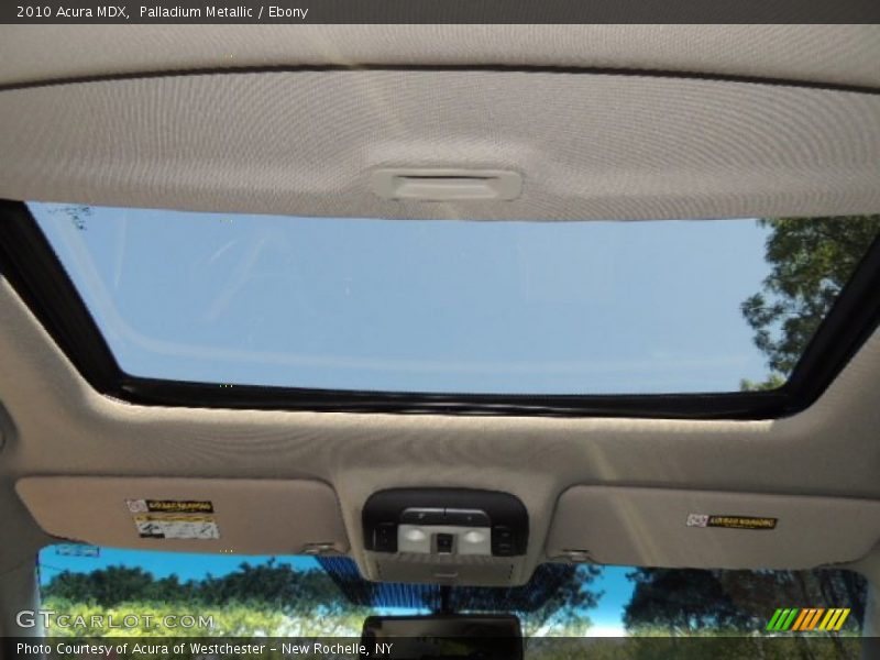 Palladium Metallic / Ebony 2010 Acura MDX