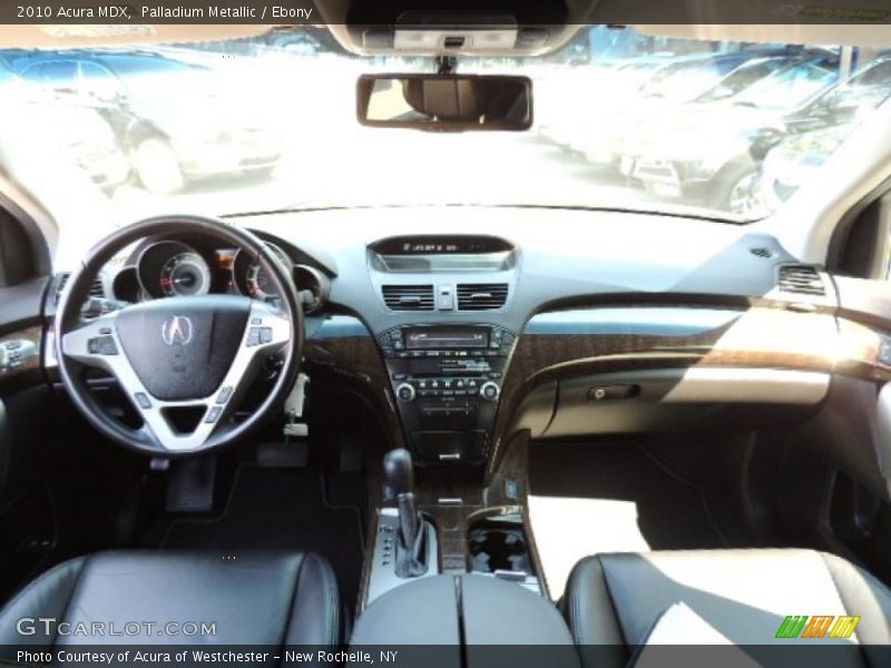 Palladium Metallic / Ebony 2010 Acura MDX