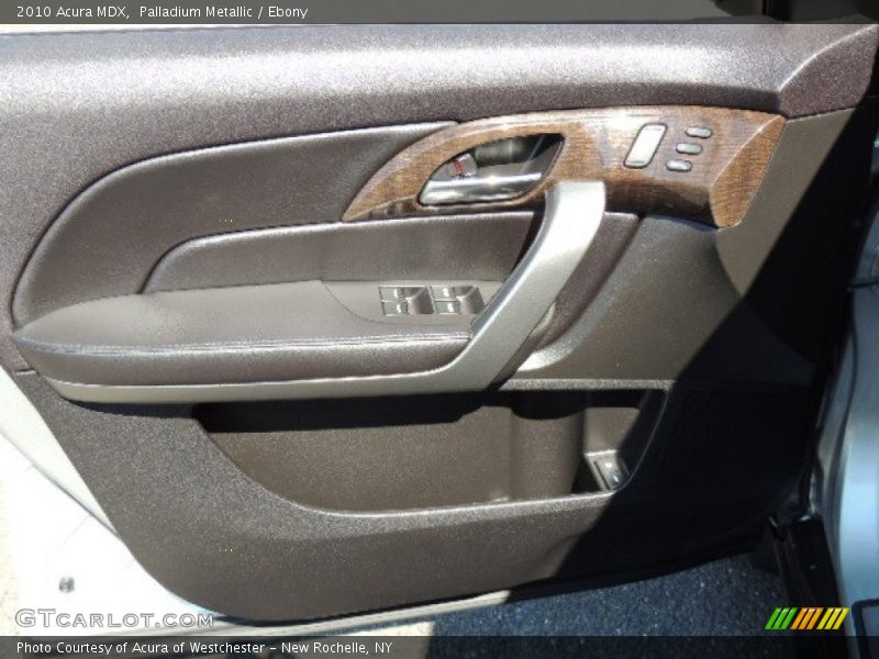 Palladium Metallic / Ebony 2010 Acura MDX