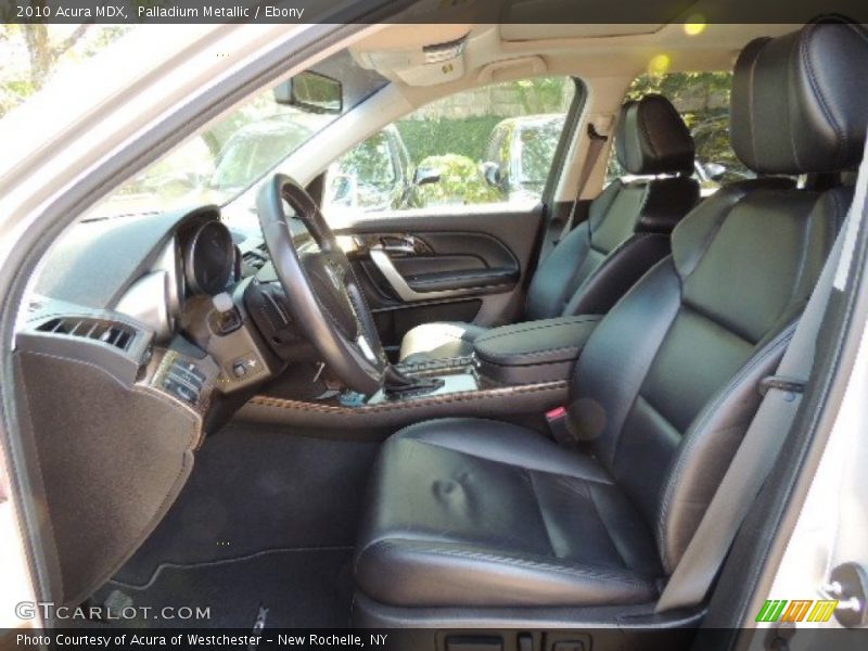 Palladium Metallic / Ebony 2010 Acura MDX