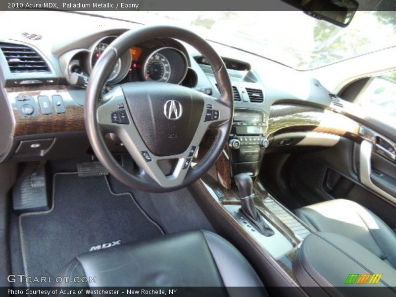 Palladium Metallic / Ebony 2010 Acura MDX
