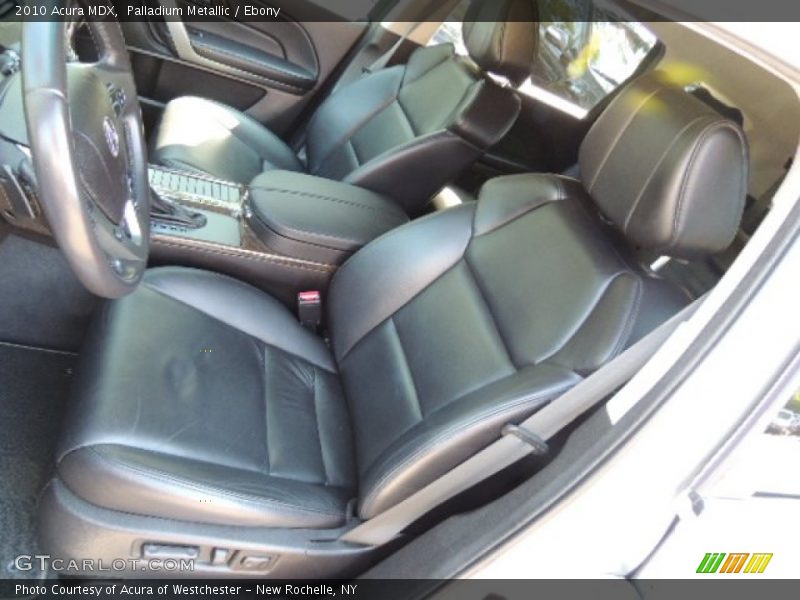 Palladium Metallic / Ebony 2010 Acura MDX