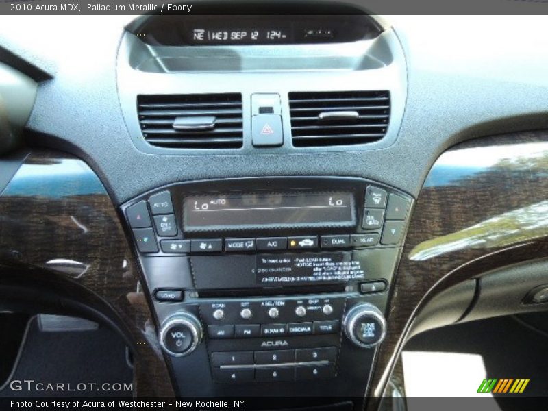 Palladium Metallic / Ebony 2010 Acura MDX
