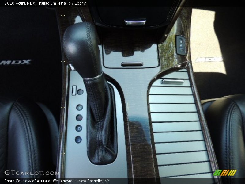 Palladium Metallic / Ebony 2010 Acura MDX