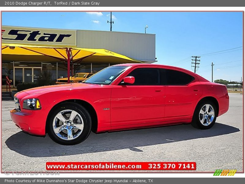 TorRed / Dark Slate Gray 2010 Dodge Charger R/T