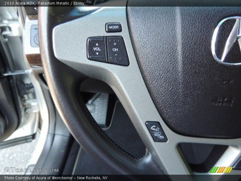 Palladium Metallic / Ebony 2010 Acura MDX