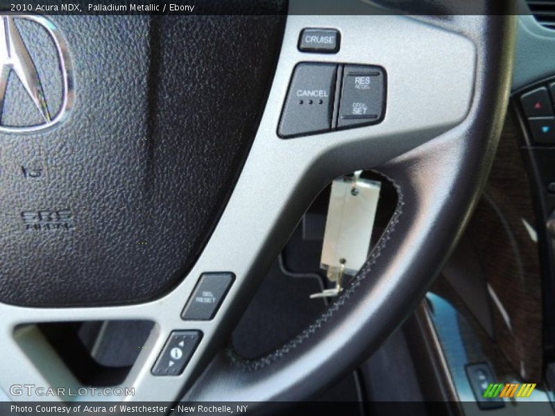 Palladium Metallic / Ebony 2010 Acura MDX