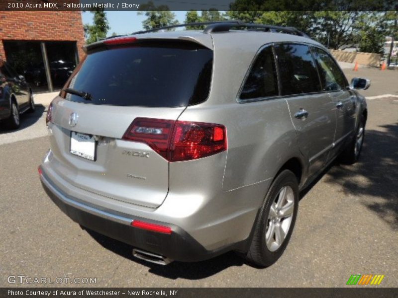 Palladium Metallic / Ebony 2010 Acura MDX