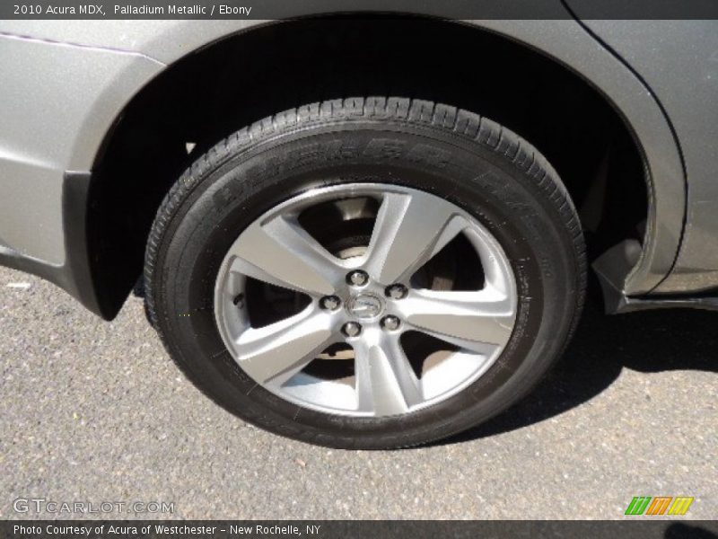 Palladium Metallic / Ebony 2010 Acura MDX