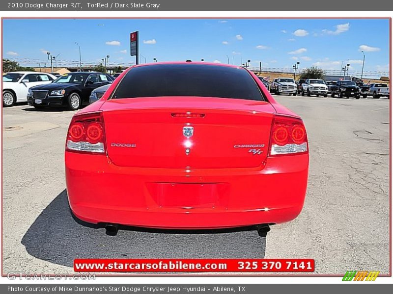 TorRed / Dark Slate Gray 2010 Dodge Charger R/T