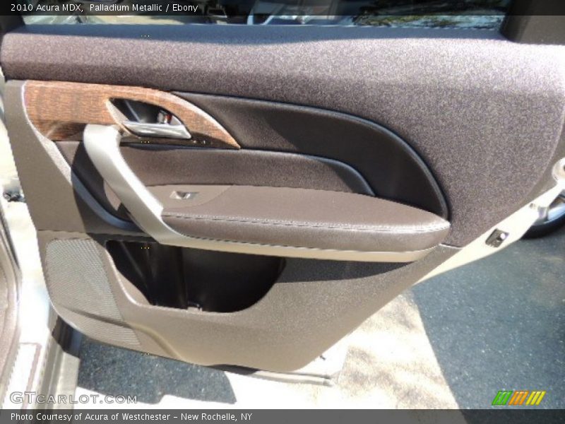 Palladium Metallic / Ebony 2010 Acura MDX