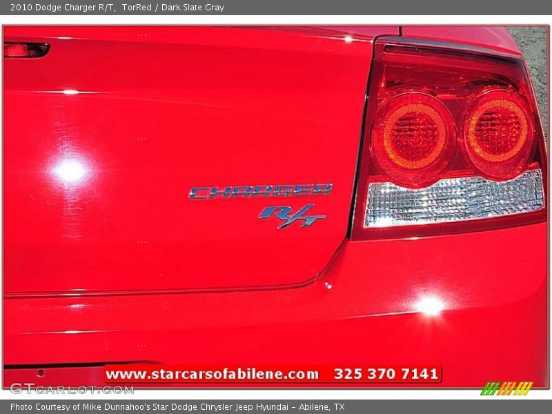 TorRed / Dark Slate Gray 2010 Dodge Charger R/T
