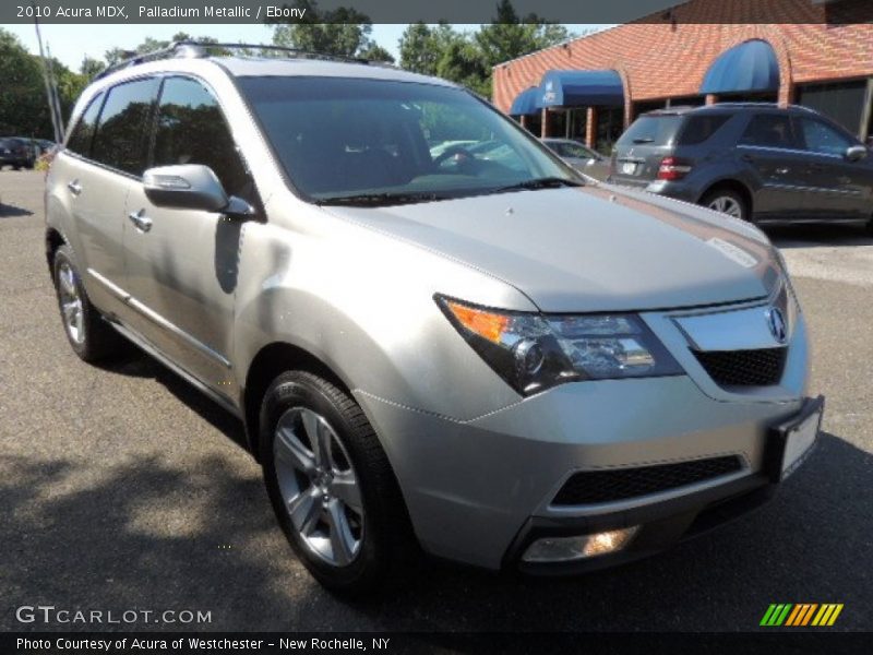 Palladium Metallic / Ebony 2010 Acura MDX