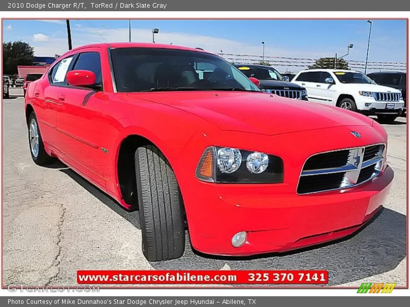TorRed / Dark Slate Gray 2010 Dodge Charger R/T