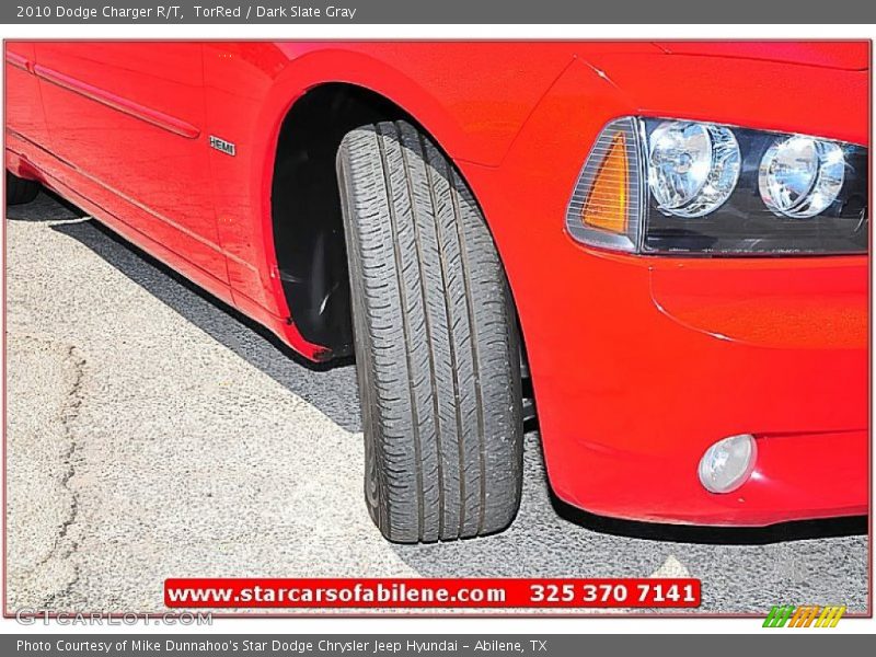 TorRed / Dark Slate Gray 2010 Dodge Charger R/T