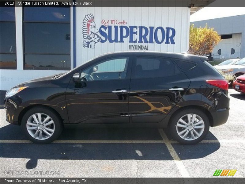 Ash Black / Black 2013 Hyundai Tucson Limited