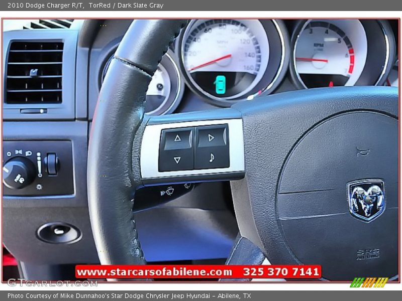 TorRed / Dark Slate Gray 2010 Dodge Charger R/T