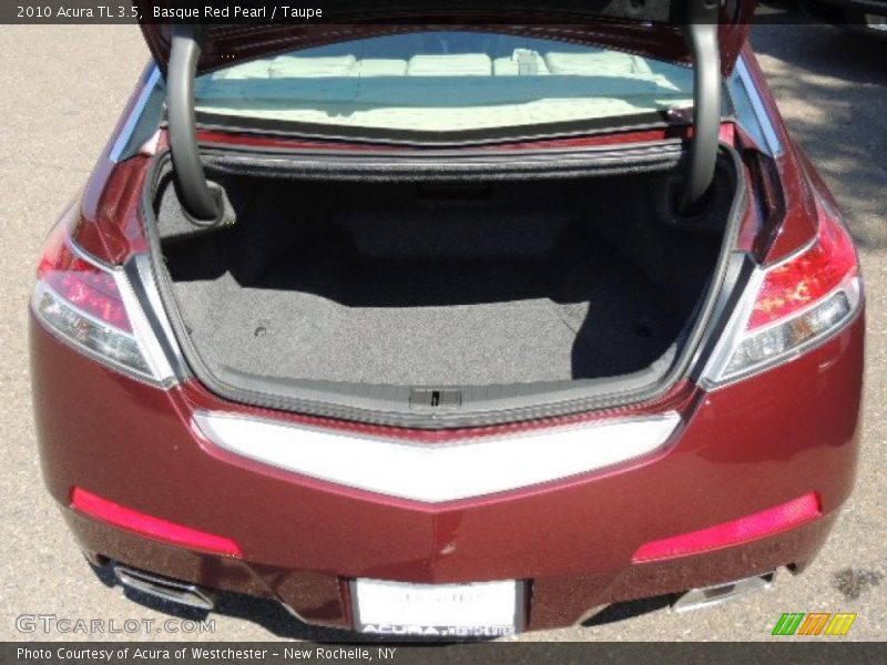 Basque Red Pearl / Taupe 2010 Acura TL 3.5