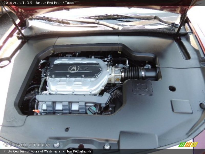 Basque Red Pearl / Taupe 2010 Acura TL 3.5