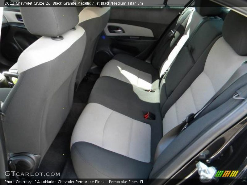 Black Granite Metallic / Jet Black/Medium Titanium 2012 Chevrolet Cruze LS