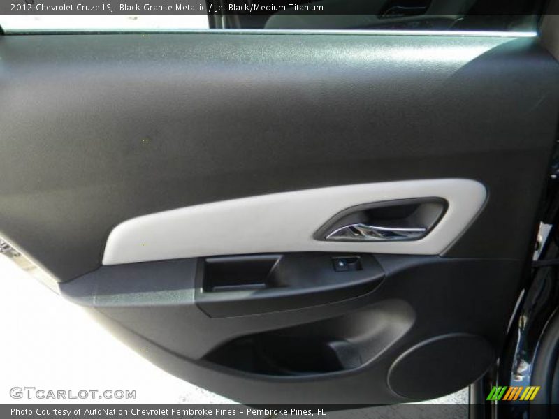 Black Granite Metallic / Jet Black/Medium Titanium 2012 Chevrolet Cruze LS