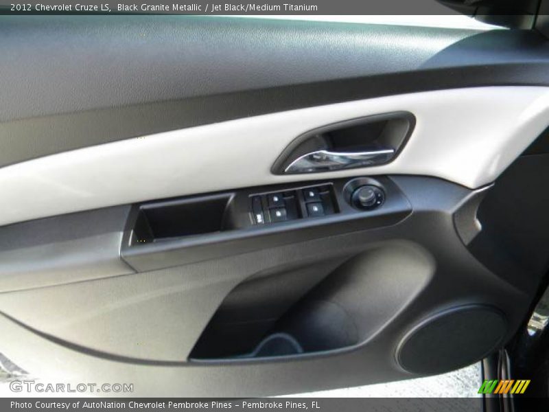 Black Granite Metallic / Jet Black/Medium Titanium 2012 Chevrolet Cruze LS